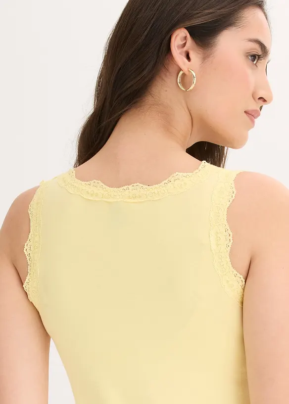 Top in misto viscosa morbido (pacco da 2), bonprix