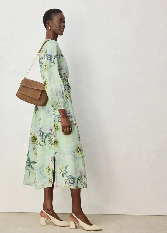 Abito lungo in rami&egrave;, bonprix