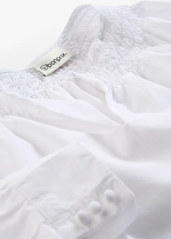 Tunica con percentuale di seta, bonprix