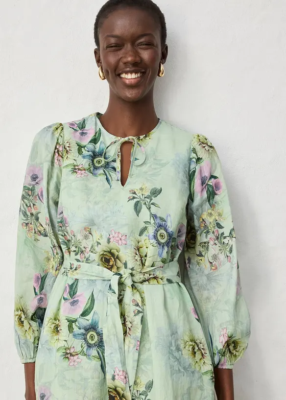 Abito lungo in rami&egrave;, bonprix