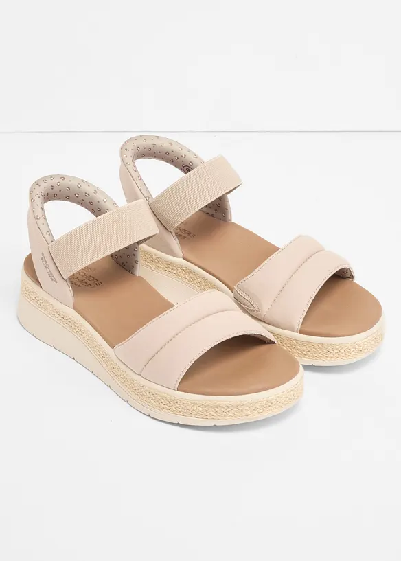 Sandali slip in con zeppa Skechers, Skechers