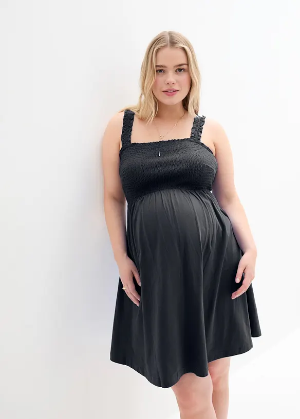 Abito pr&eacute;maman in cotone biologico (pacco da 2), bonprix