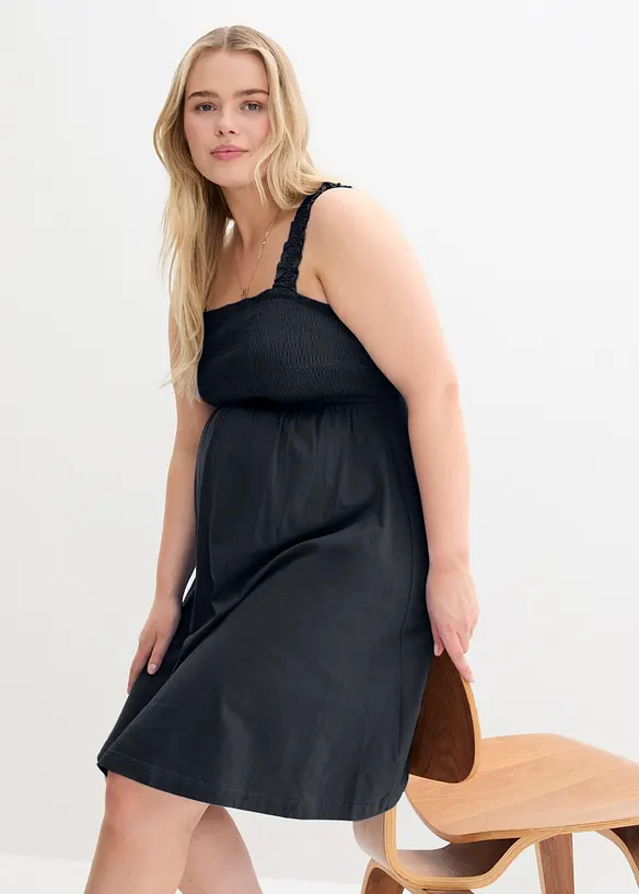 Abito pr&eacute;maman in cotone biologico (pacco da 2), bonprix