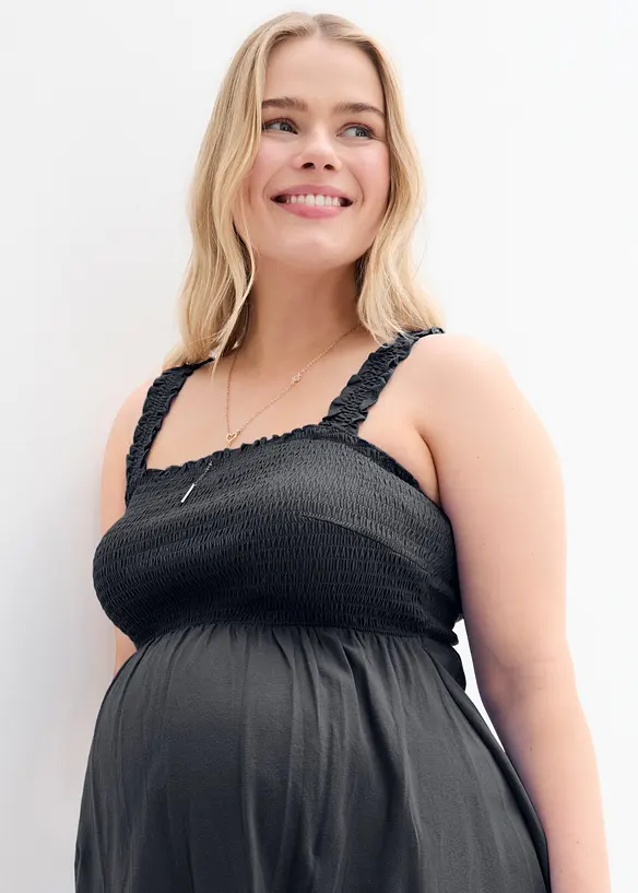 Abito pr&eacute;maman in cotone biologico (pacco da 2), bonprix