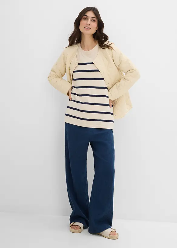 Maglione pr&eacute;maman / da allattamento leggero 2 in 1, bonprix