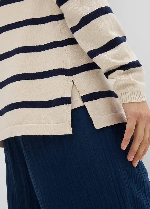 Maglione pr&eacute;maman / da allattamento leggero 2 in 1, bonprix