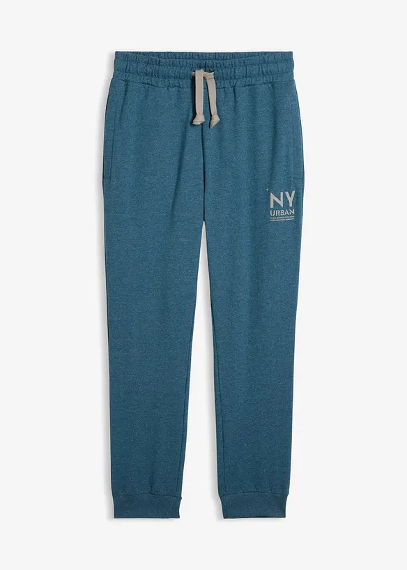 Pantaloni da jogging con dettagli a contrasto, bonprix