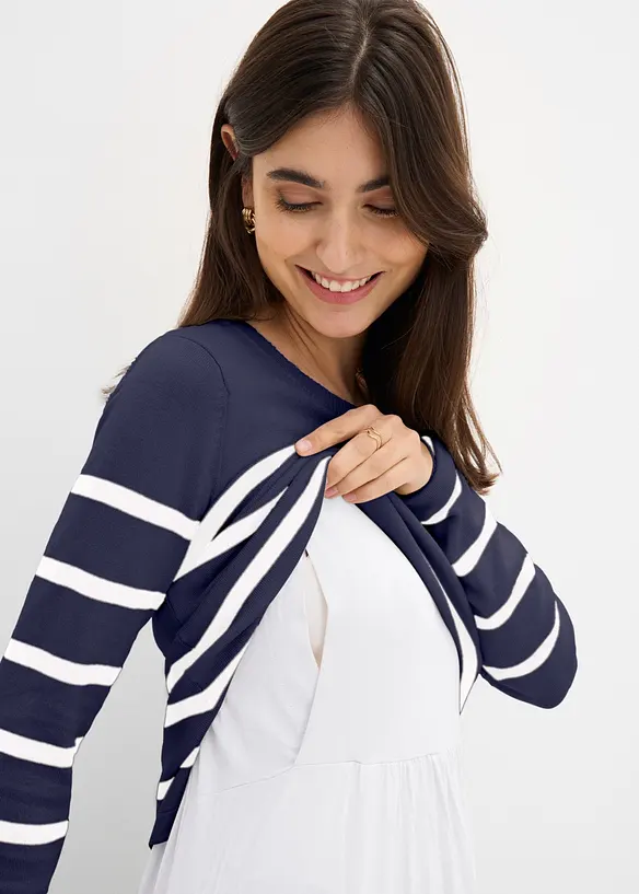 Maglione pr&eacute;maman / da allattamento leggero 2 in 1, bonprix