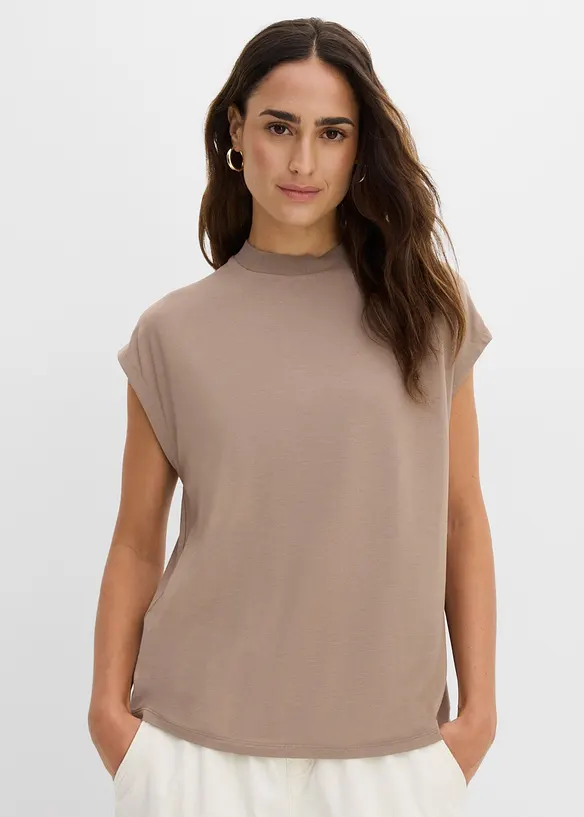 T-shirt con viscosa morbida, bonprix