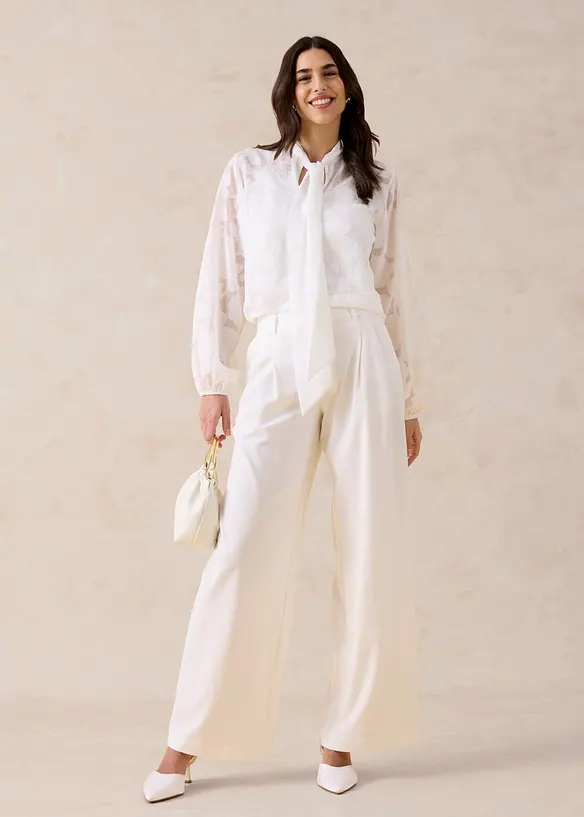 Blusa ricamata, bonprix