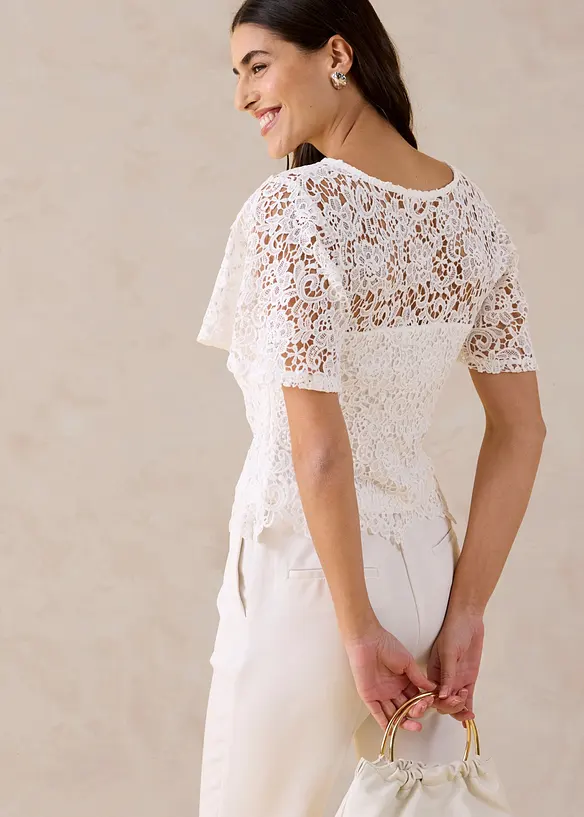 Maglia in pizzo, bonprix