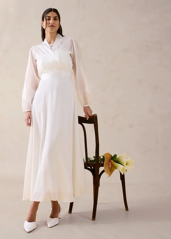 Bolero da annodare in tulle fine, bonprix