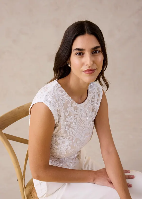 Top in pizzo, bonprix