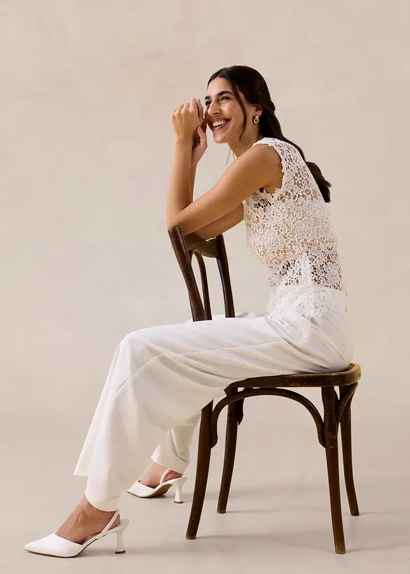 Top in pizzo, bonprix