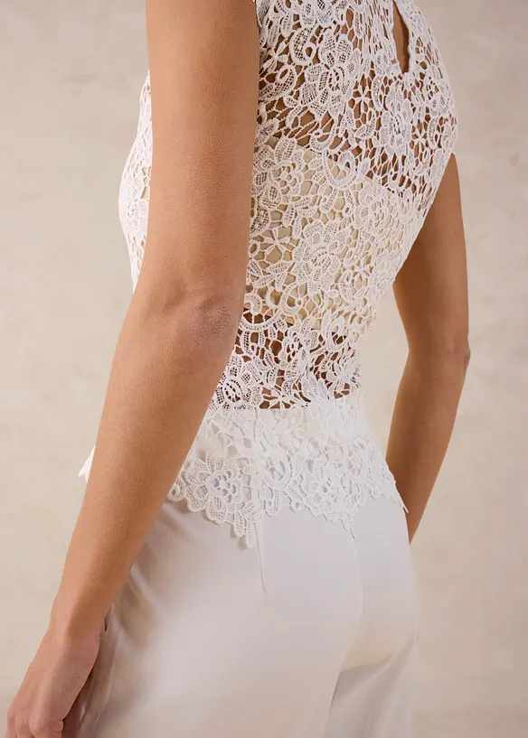 Top in pizzo, bonprix