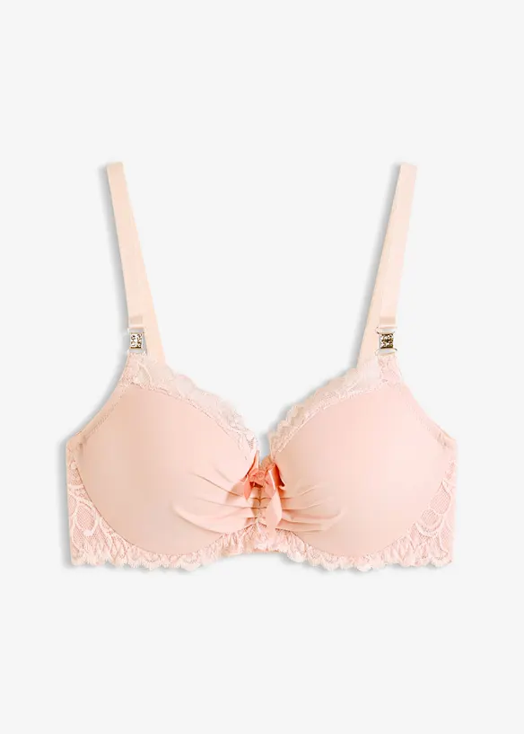 Reggiseno con coppe preformate e poliammide riciclata, bonprix