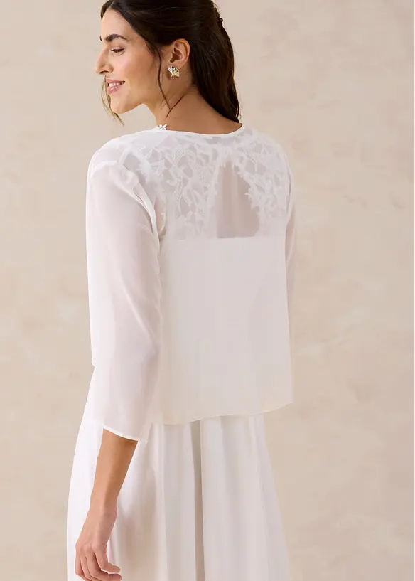 Bolero in fine chiffon, bonprix