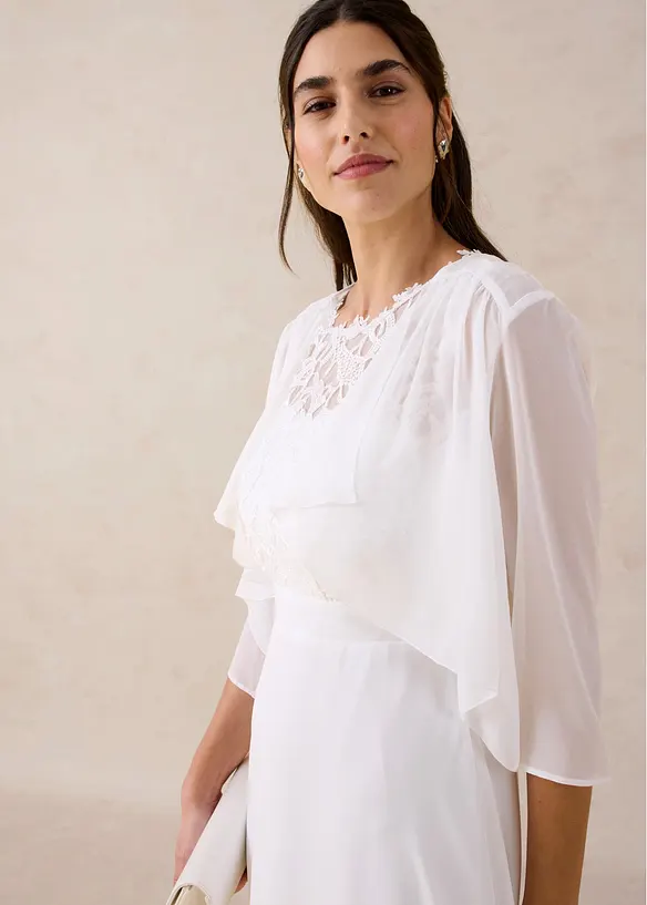 Bolero in fine chiffon, bonprix