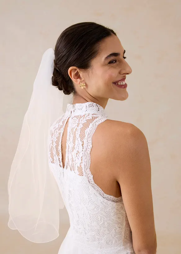 Abito da sposa in tulle e pizzo, bonprix