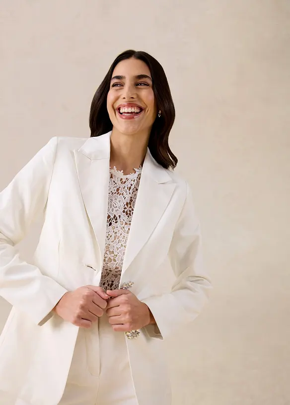 Blazer con bottoni gioiello, bonprix