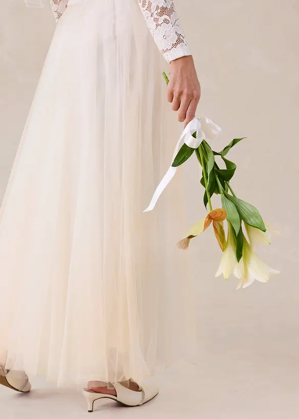 Gonna lunga in tulle delicato, bonprix