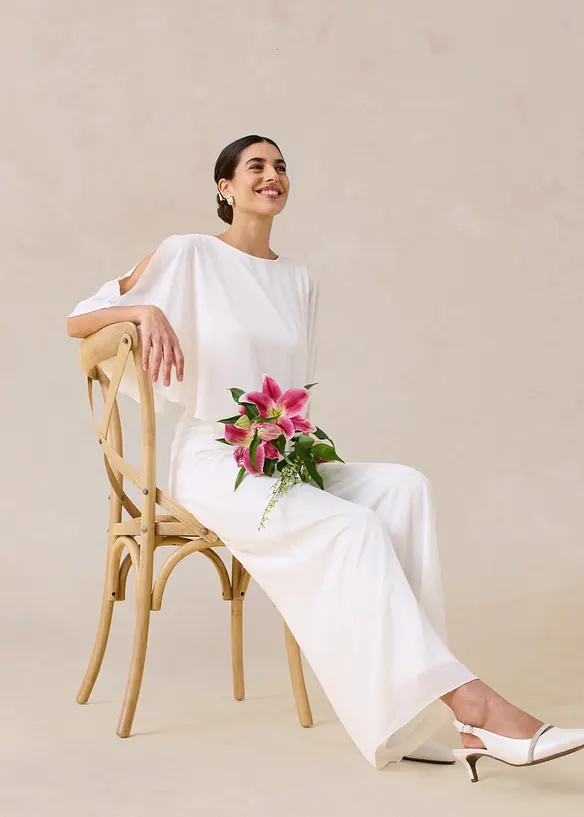 Tuta in fine chiffon, bonprix
