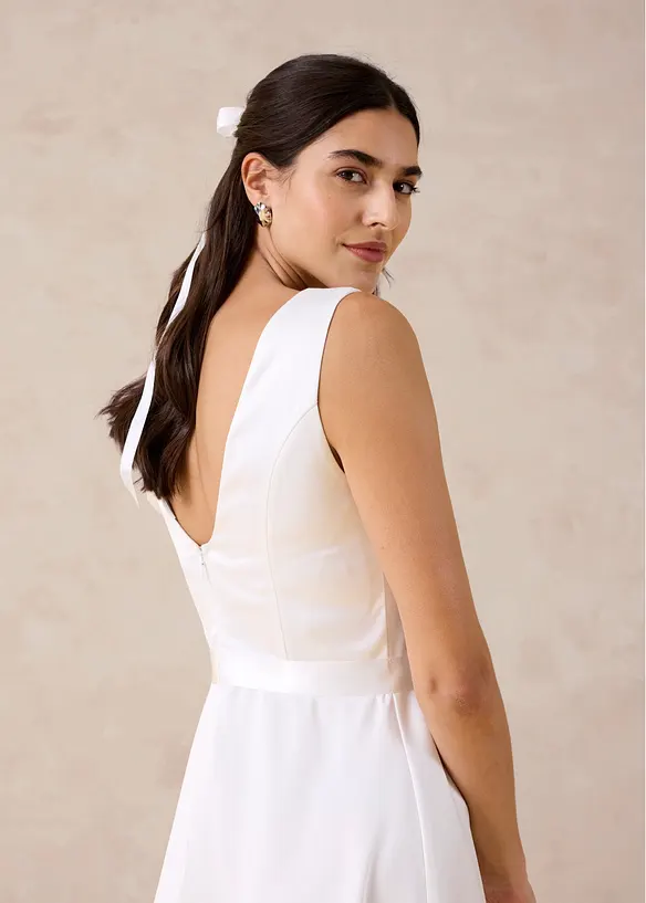 Abito in satin lucido, bonprix