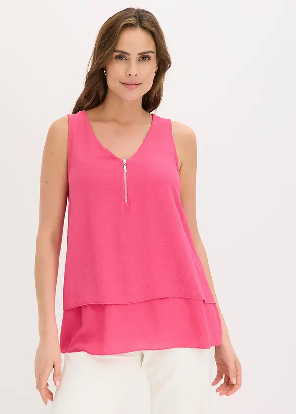 Top con zip, bonprix