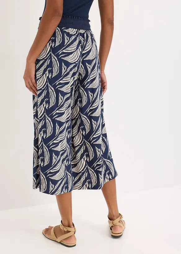 Pantaloni in jersey di misto viscosa e cotone, bonprix