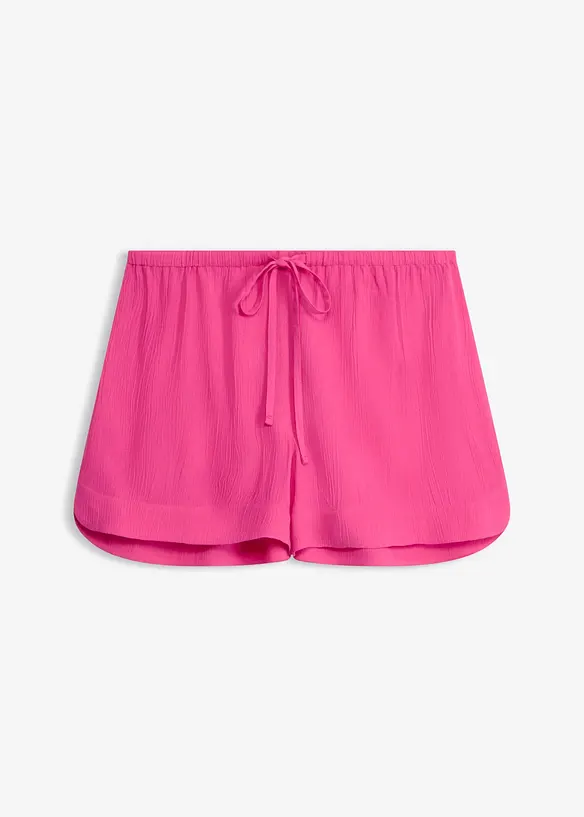 Shorts da spiaggia in crinkle operato, bonprix