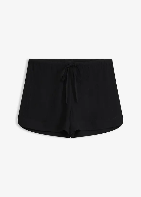 Shorts da spiaggia in crinkle operato, bonprix