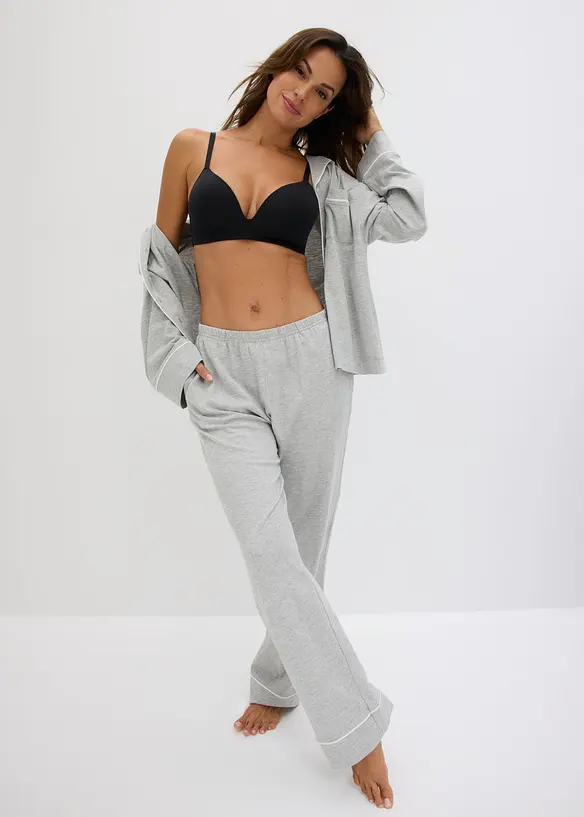 Reggiseno con coppe preformate prive di cuciture e senza ferretto, bonprix