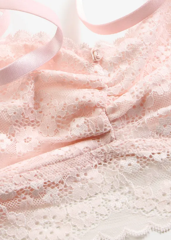 Reggiseno bustier con fodera in cotone morbido, bonprix