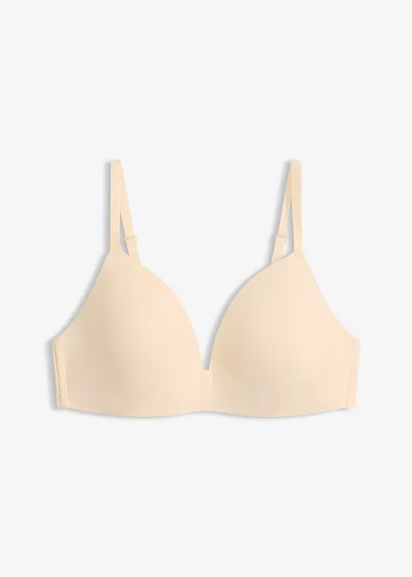 Reggiseno con coppe preformate prive di cuciture e senza ferretto, bonprix