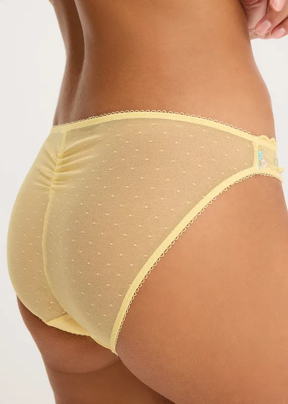 Mini slip con ricami delicati, bonprix