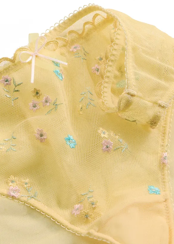 Mini slip con ricami delicati, bonprix