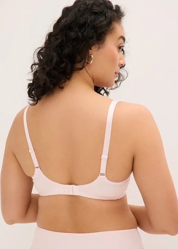 Reggiseno minimizer con pizzo delicato, bonprix