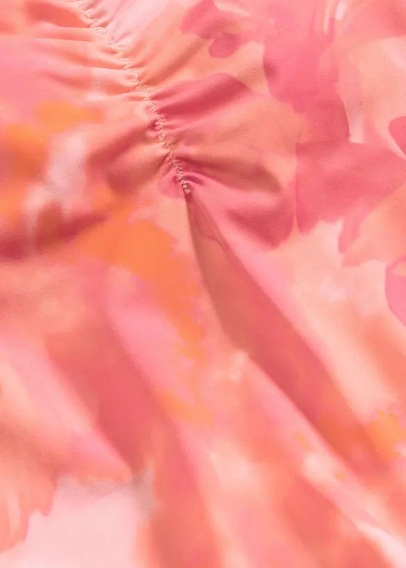 Costume intero a fascia con spalline larghe, bonprix