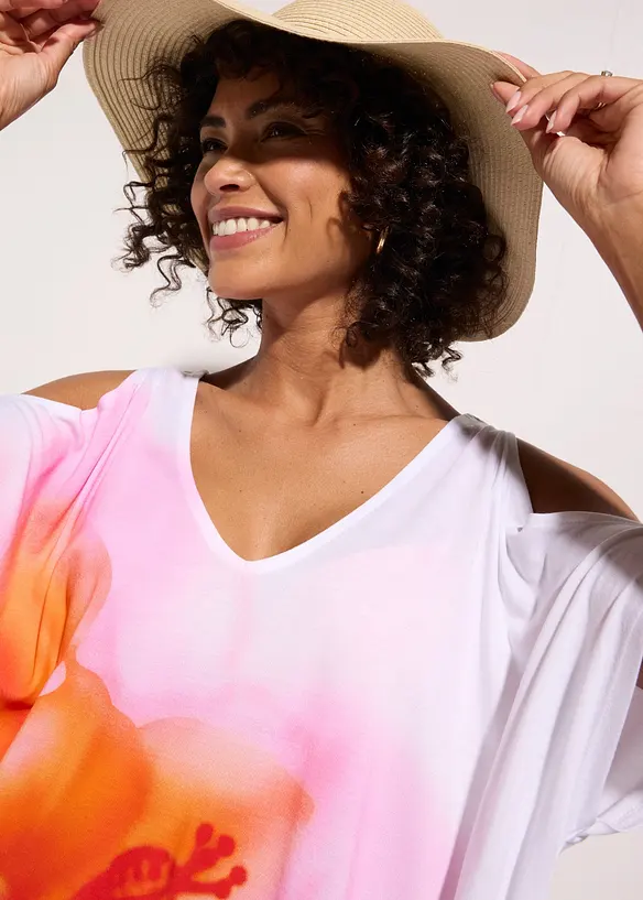 Abito da mare in viscosa fluida, bonprix