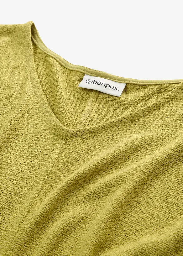 T-shirt effetto maglia, bonprix