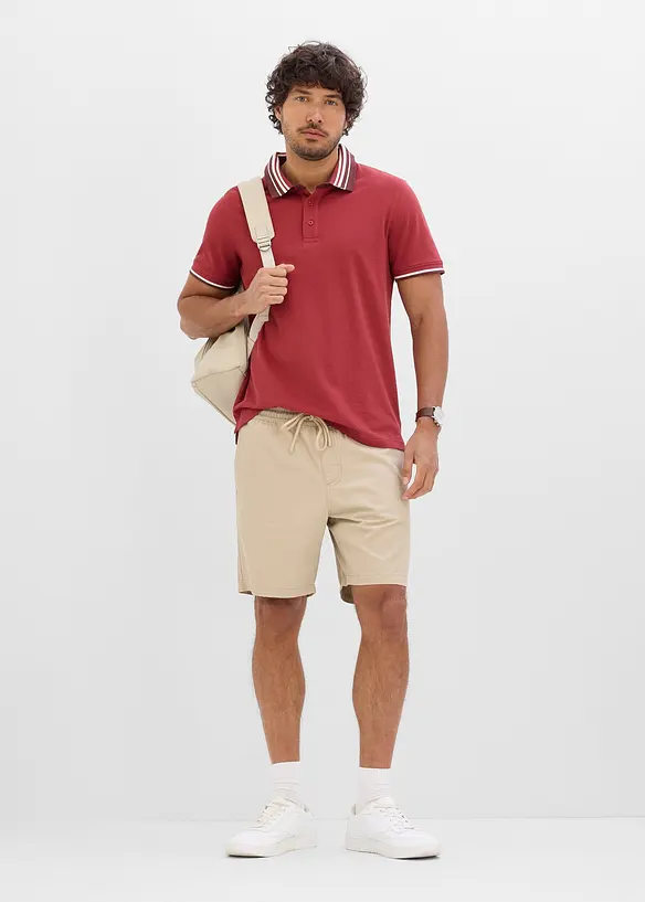 Shorts relaxed fit con elastico in vita, bonprix