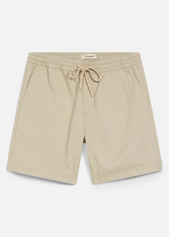 Shorts relaxed fit con elastico in vita, bonprix