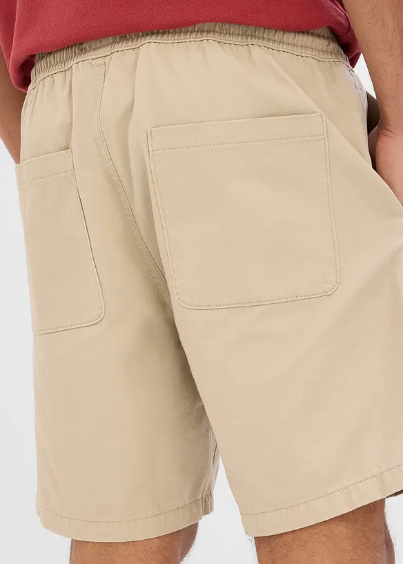 Shorts relaxed fit con elastico in vita, bonprix