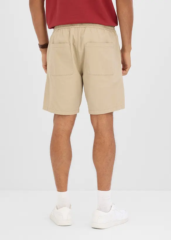 Shorts relaxed fit con elastico in vita, bonprix