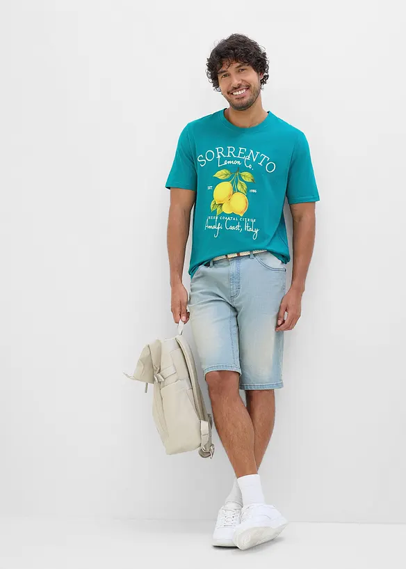 T-shirt in puro cotone, bonprix
