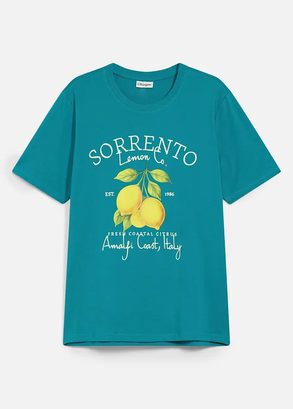 T-shirt in puro cotone, bonprix