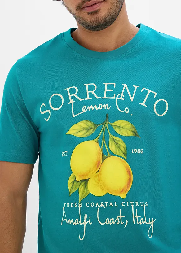T-shirt in puro cotone, bonprix