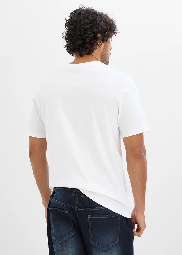T-shirt in puro cotone, bonprix