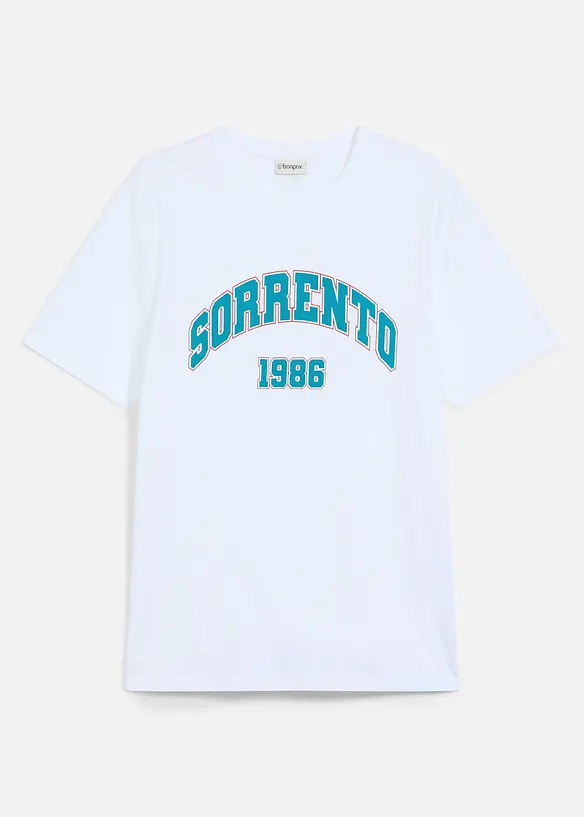 T-shirt in puro cotone, bonprix