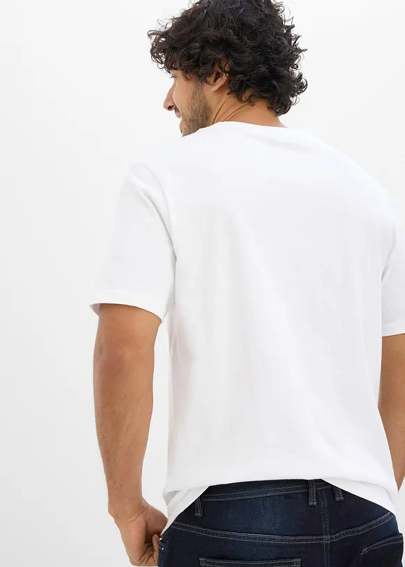 T-shirt in puro cotone, bonprix